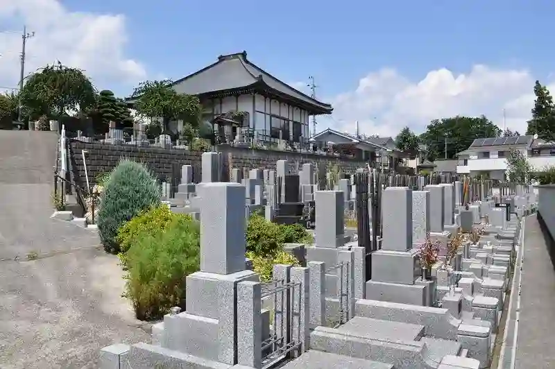 墓地の様子