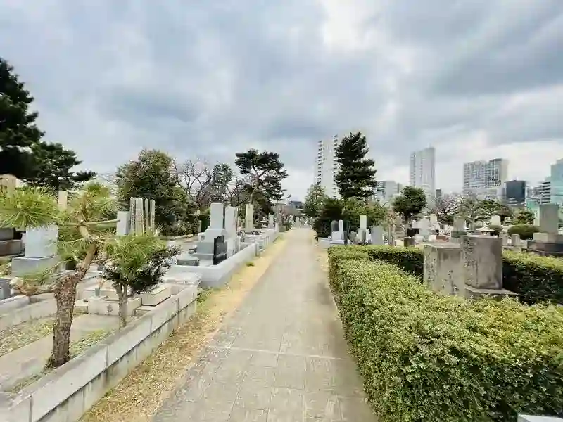 綺麗に舗装された参道