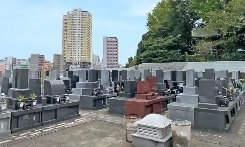 霊園全体の写真