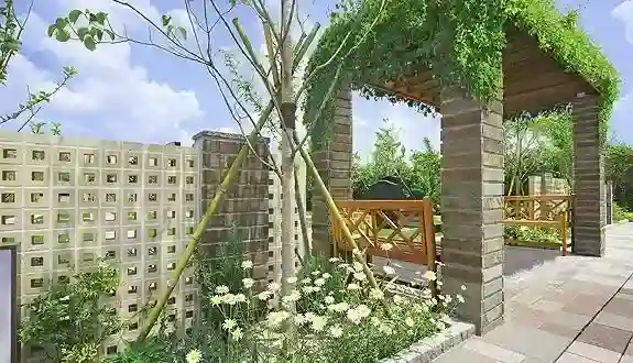 園内はきれいに管理されています。