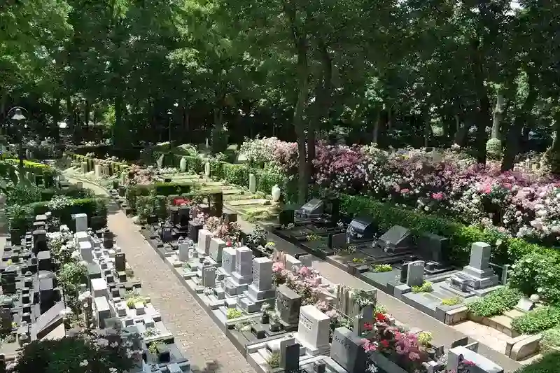 小平ふれあいパーク　墓地全景