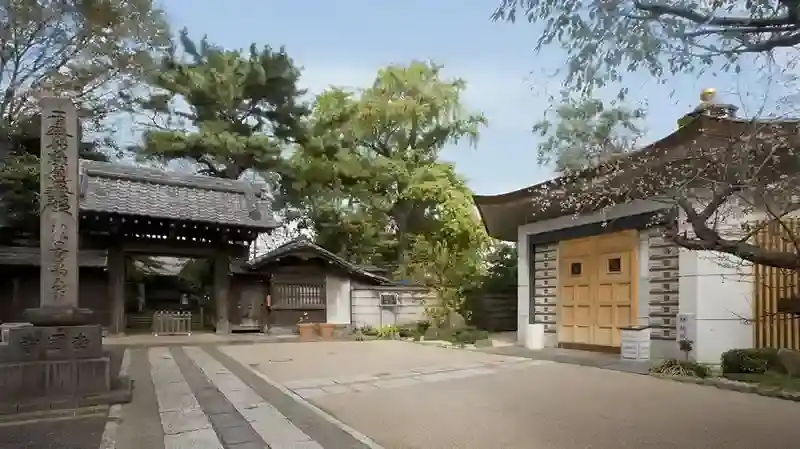 幸國寺と琉璃殿