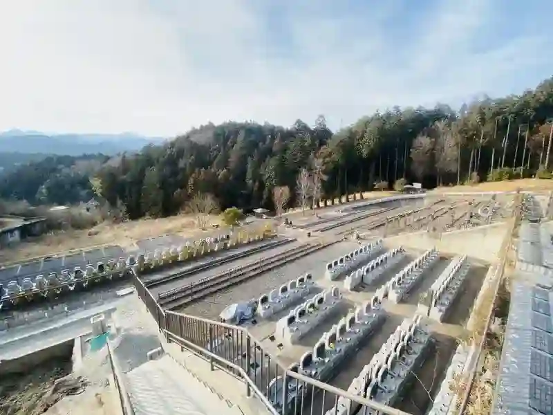 ひので霊園メモリアルガーデンパーク　墓地全景