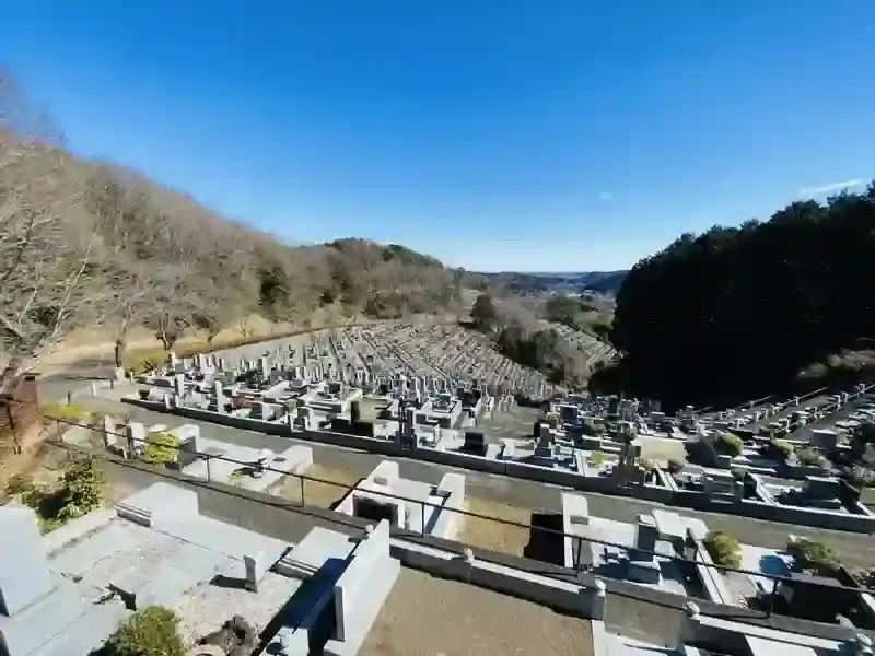 墓地全景②