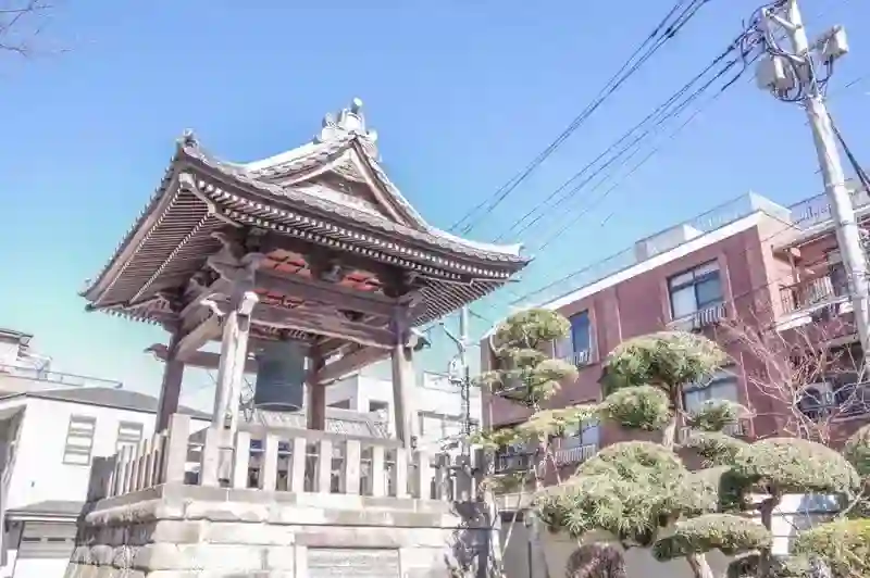 金玉均の筆で書かれた題字のある鐘撞堂