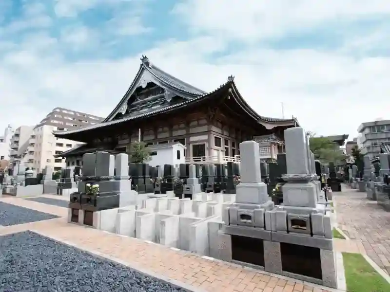 墓地の雰囲気