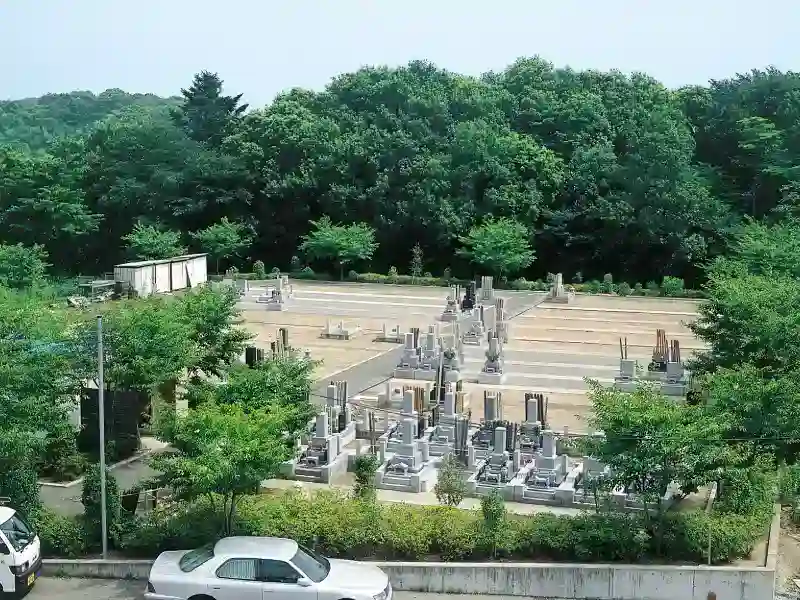 善行墓苑　全景