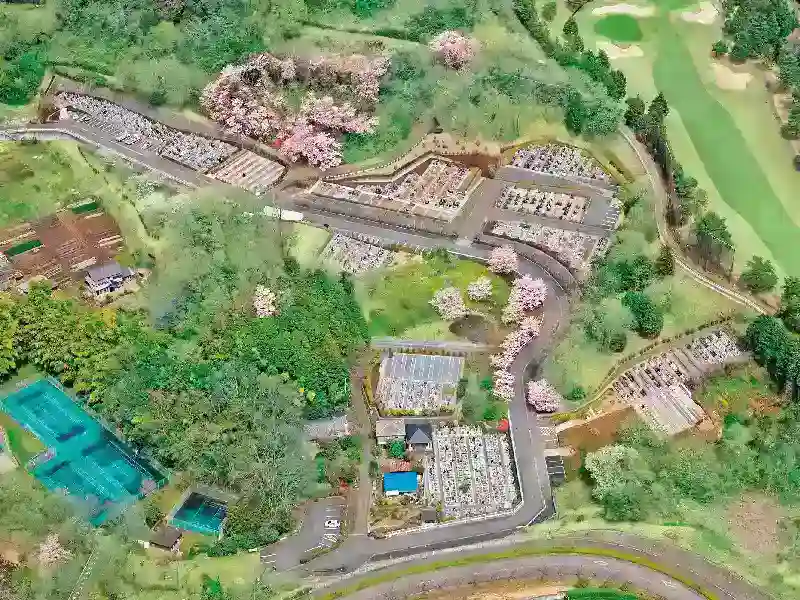 武蔵岡霊園　全景
