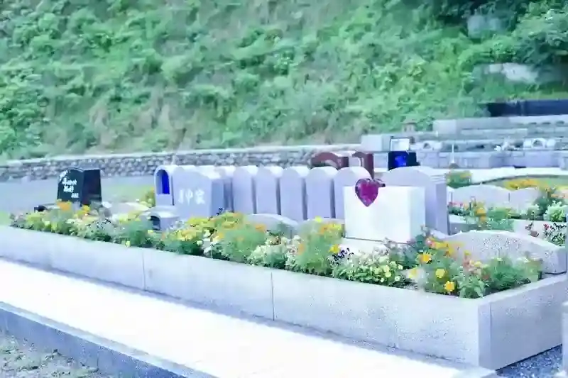 花壇墓地全体像