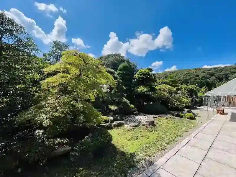 庭園の様な雰囲気