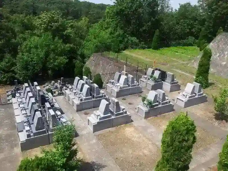多摩八王子霊苑　墓地の様子