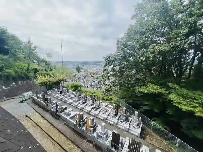 墓所全景