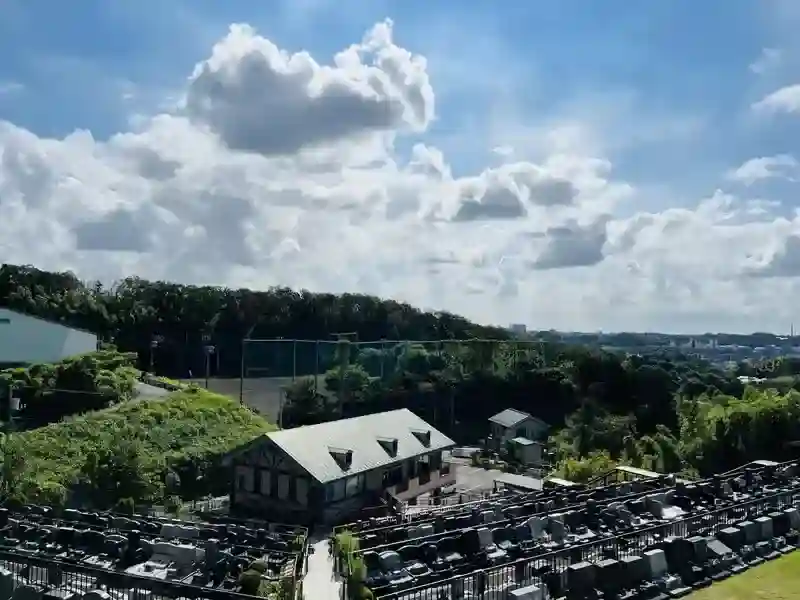 日当たりが良い墓地