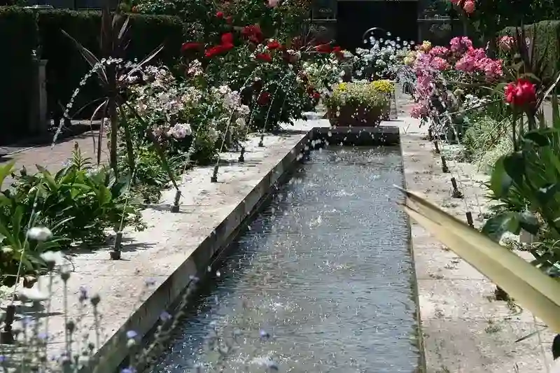 霊園内の噴水②