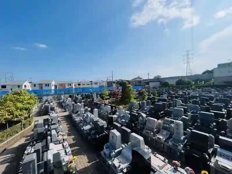 墓地全景③
