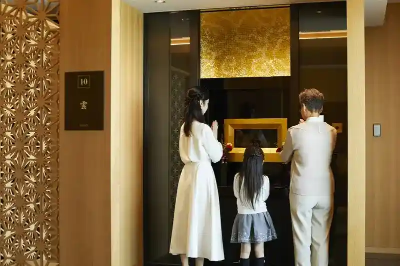家族揃ってお参りできます
