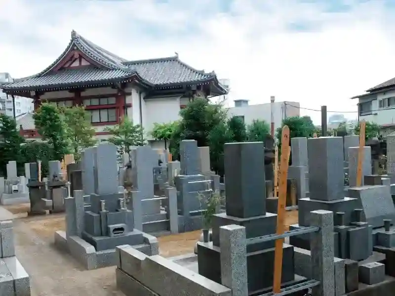 徳雲寺　墓地