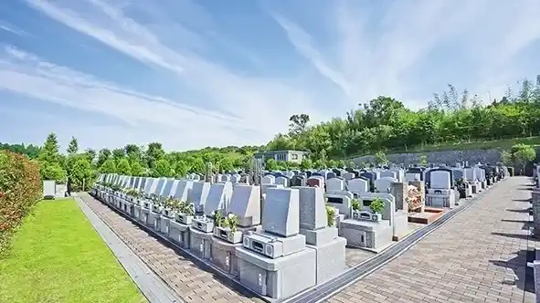 日当たりが良い墓地