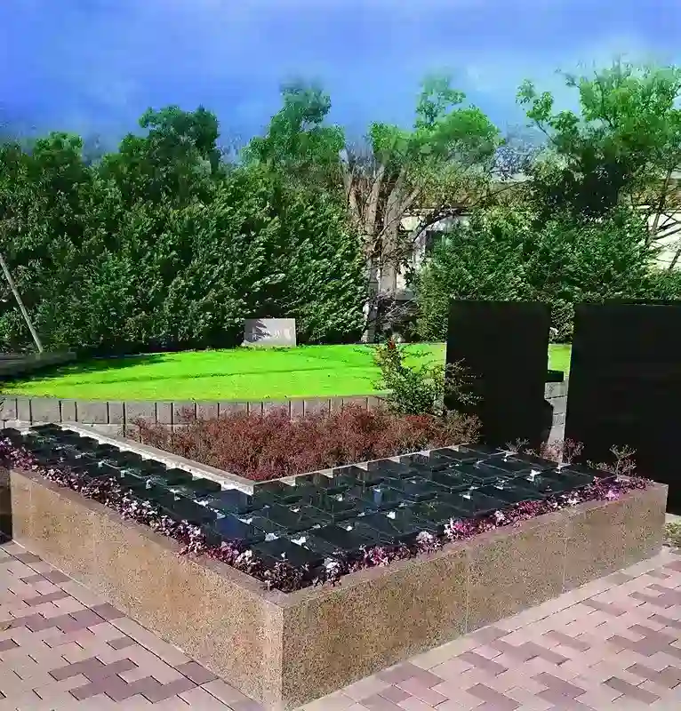 樹木葬型永代供養墓所「エール」全景