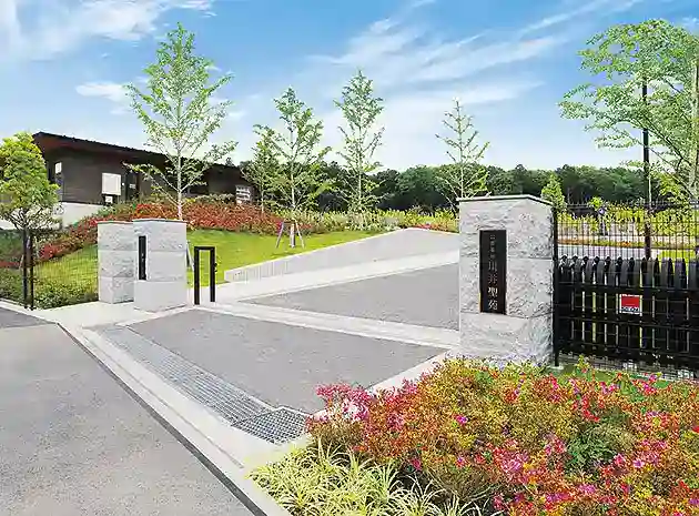 公園墓地 川井聖苑　入口