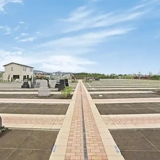 お墓を建てる前の様子