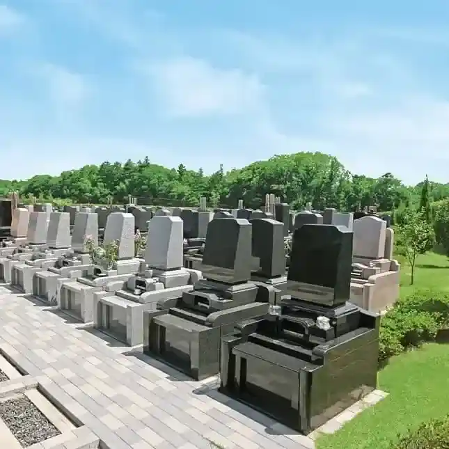 美しい景観の墓域