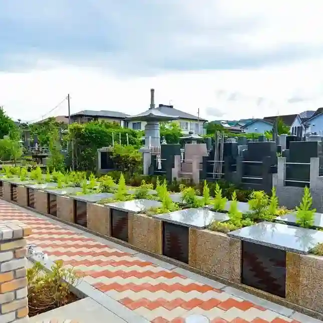 緑豊かな霊園
