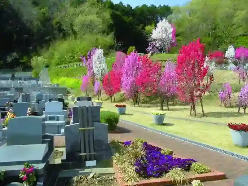 緑豊かな園内