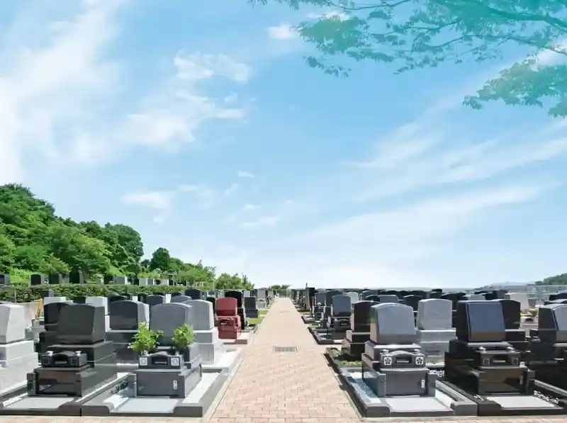 鶴巻霊園 全景