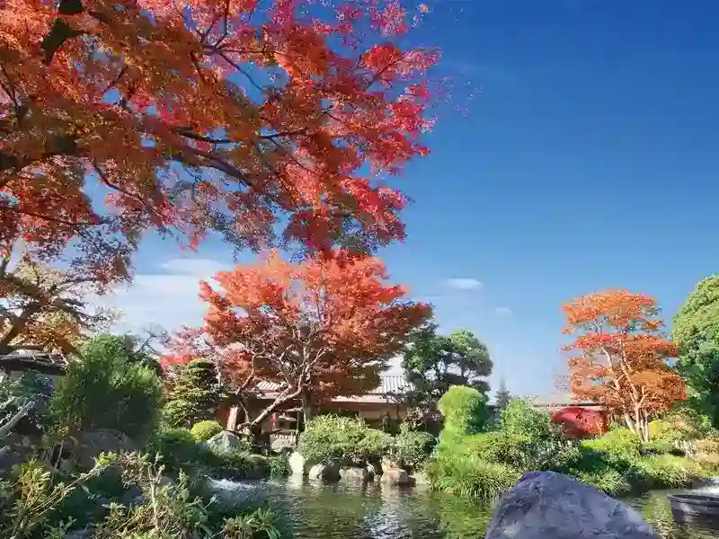 日本庭園陵墓　紅葉亭