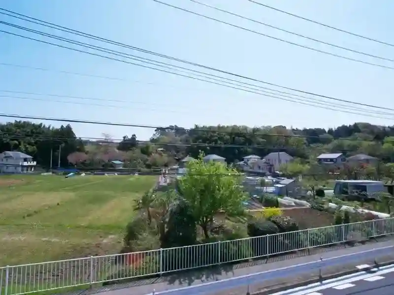 周囲は閑静で気持ち良い環境