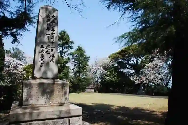 木漏れ日が美しい墓地