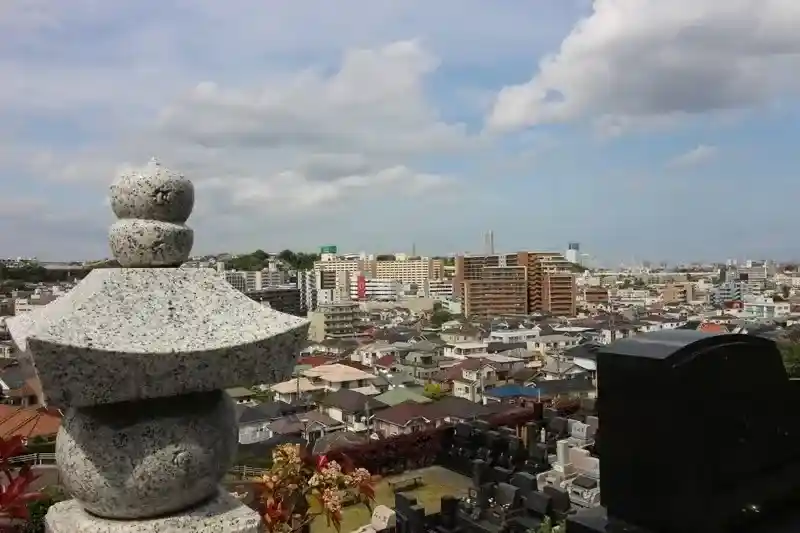 霊園からの景色