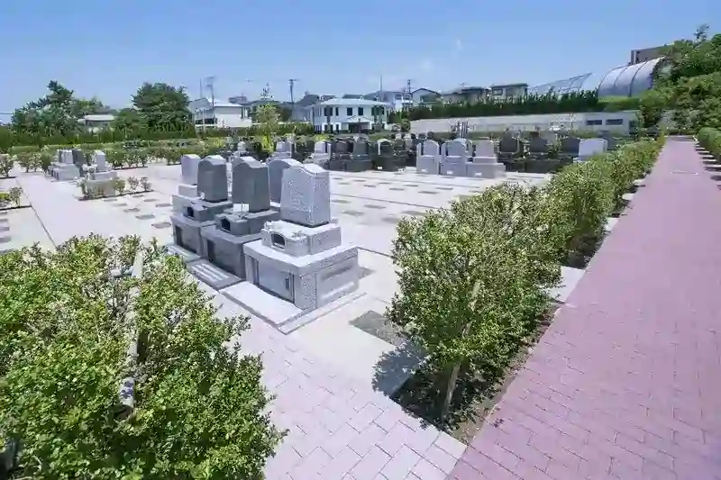 日当たりが良い墓地