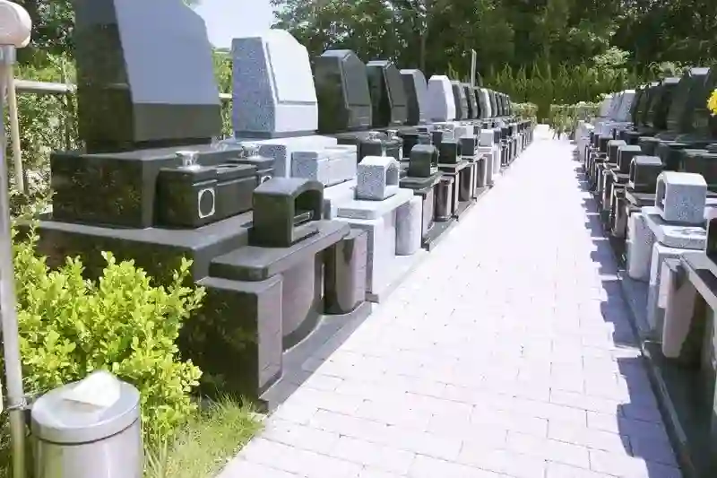 整備された参道