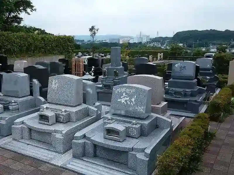 墓地の様子