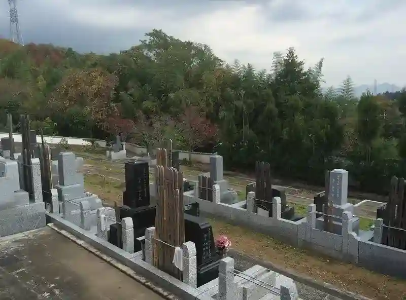 緑に囲まれた園内