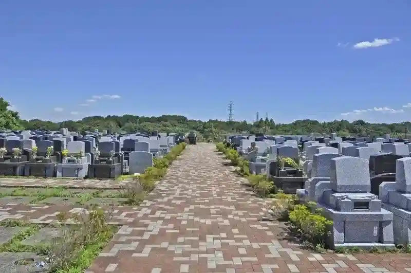 インターロッキング加工された参道
