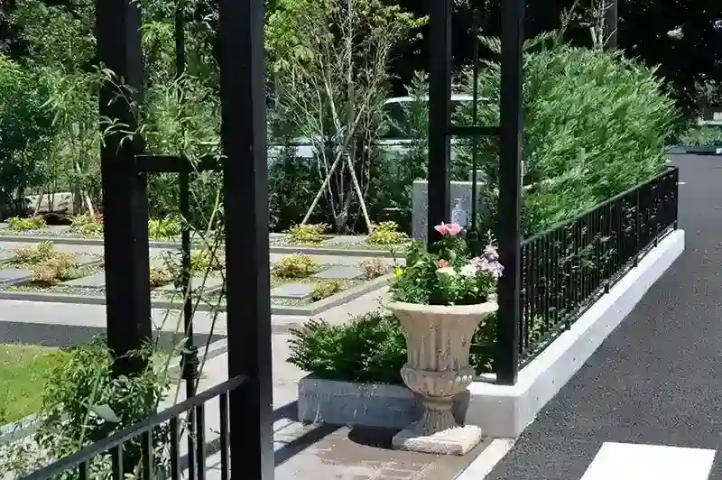西洋の公園のような雰囲気