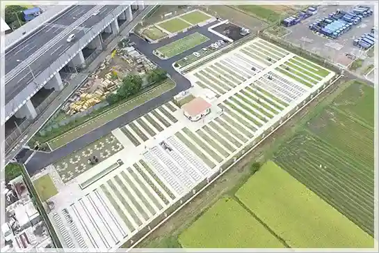 吉川霊園　全景