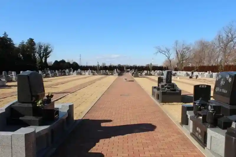 墓地の雰囲気