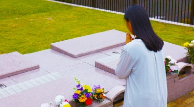 お参りの様子