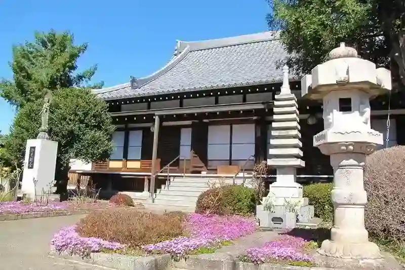 境内には緑と花々が綺麗に咲いています