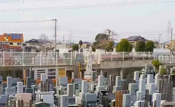 埼玉霊園の墓地