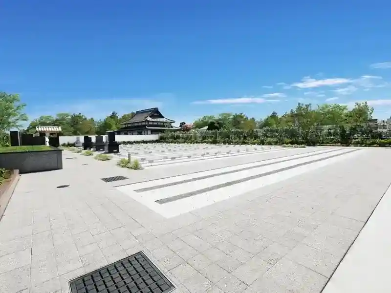 霊源寺墓苑　全体風景
