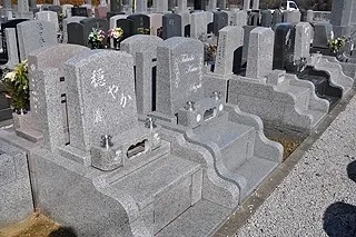 大きな区画もあります