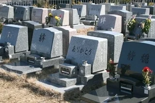 人気の洋型の芝墓地