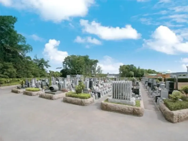 新光墓苑　墓地の様子