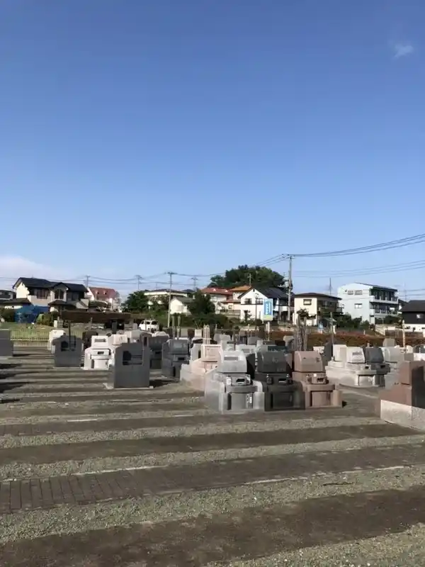 墓地の様子
