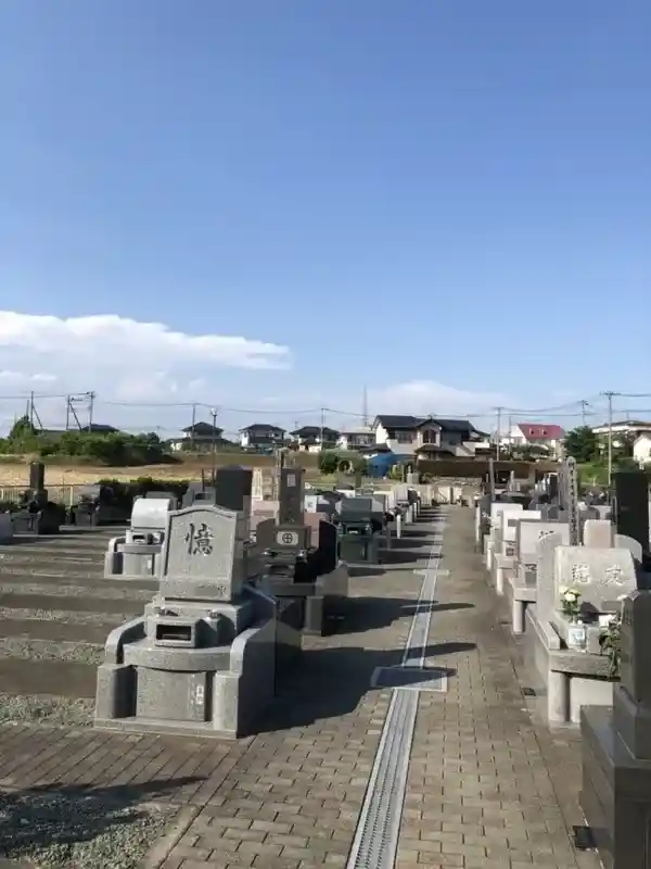 墓地の様子